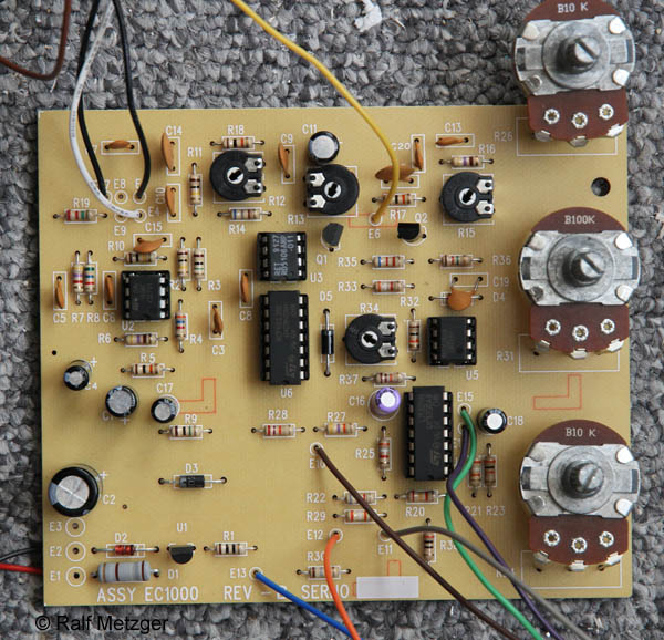 Deluxe Electric Mistress V5 Reissue PCB and Components